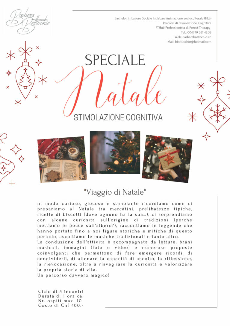 Speciale Natale Stimolazione Cognitiva