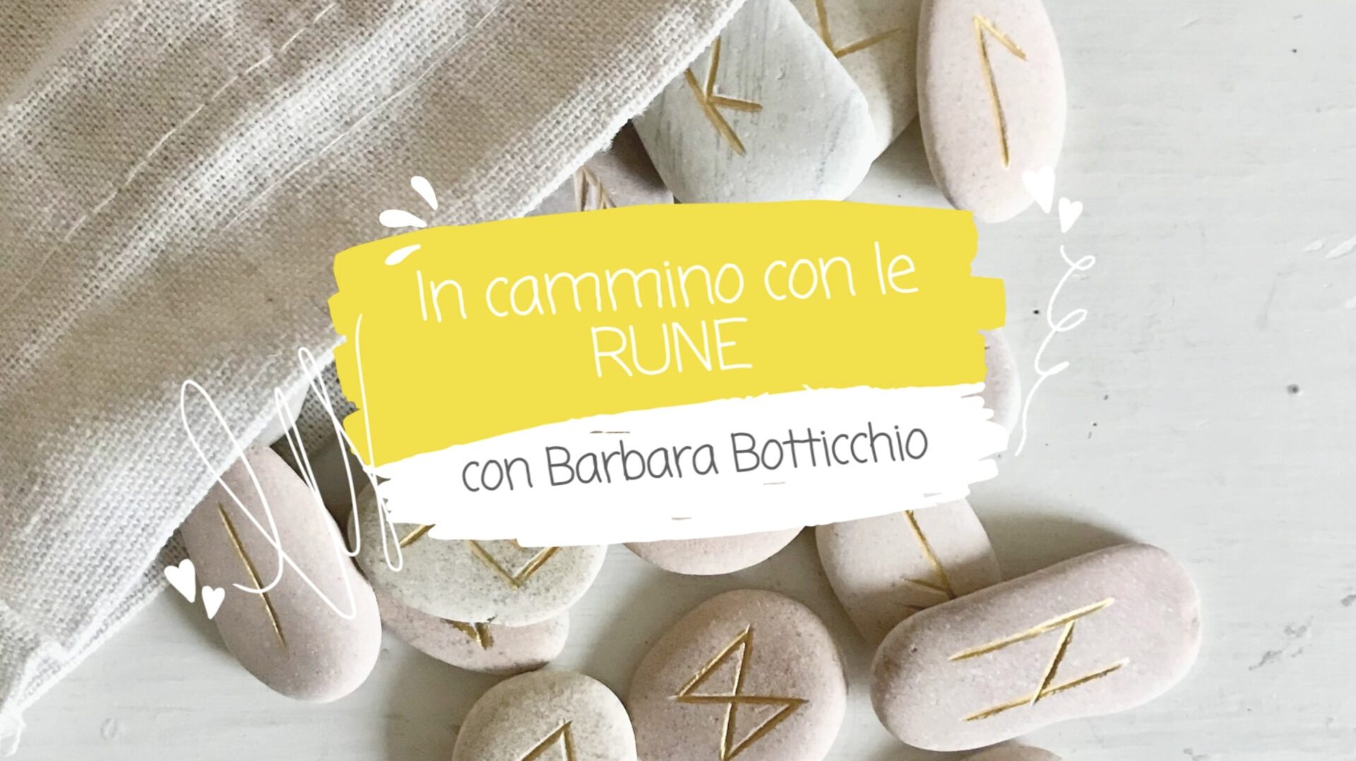 Logo In cammino con le Rune