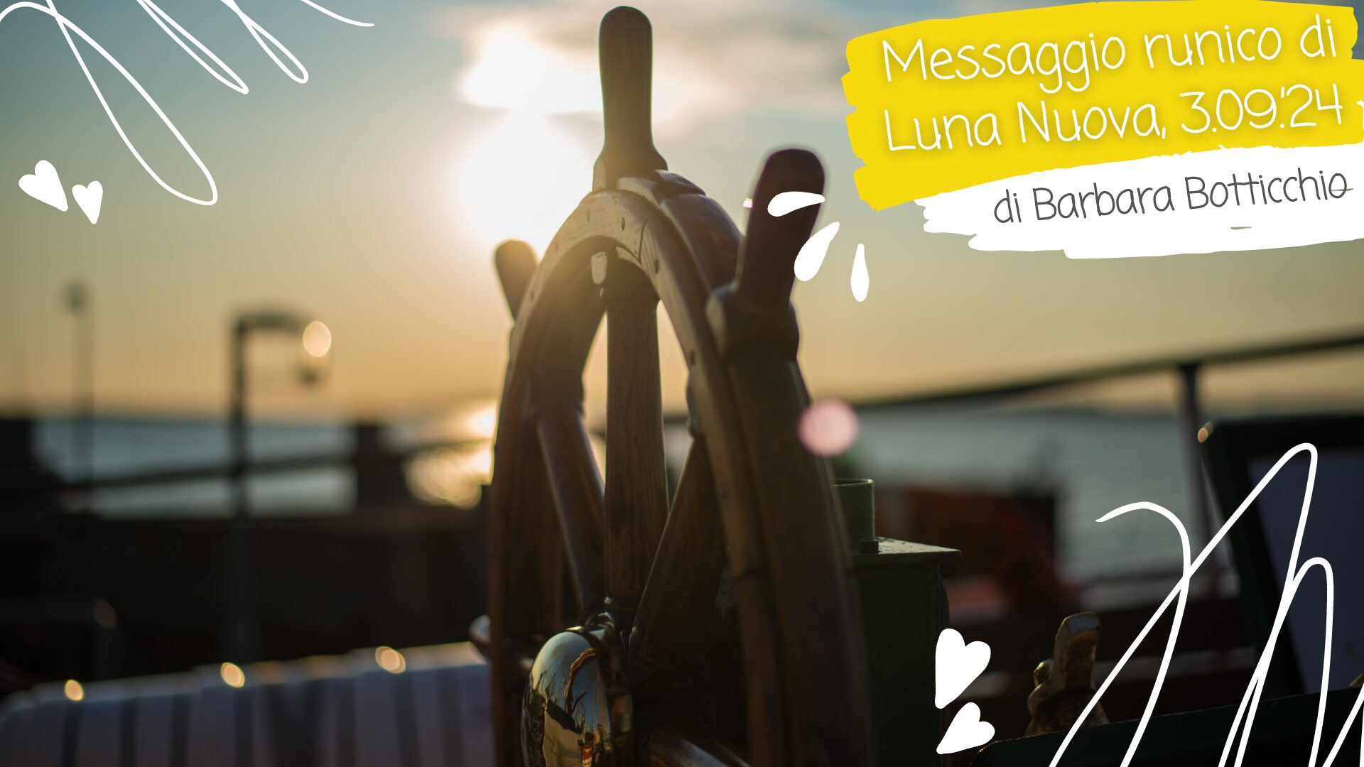 Messaggio dalle rune per la Luna Nuova del 3.09.'24 di Barbara Botticchio