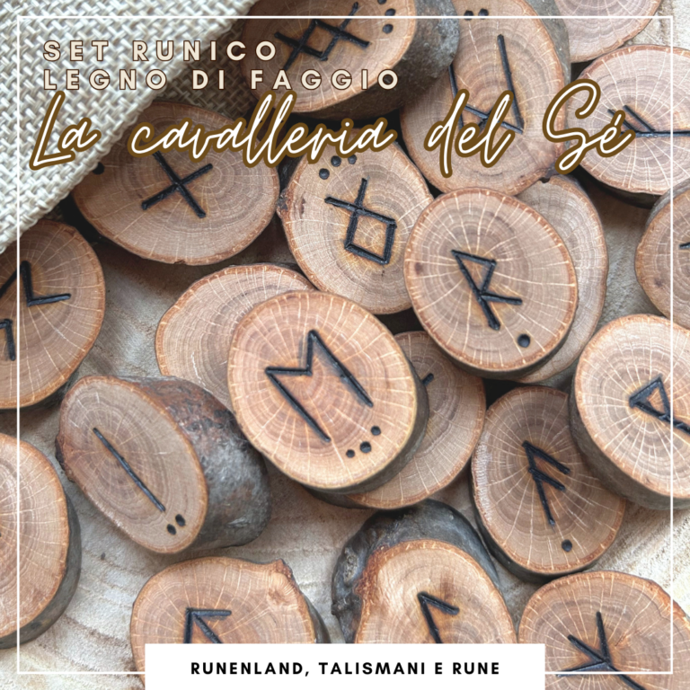 Rune "La cavalleria del Sé", legno di faggio